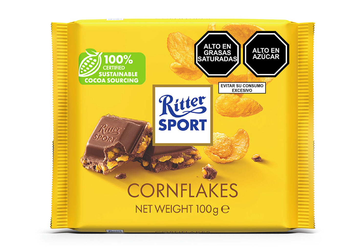 Chocolate con leche con cornflakes - Ritter Sport