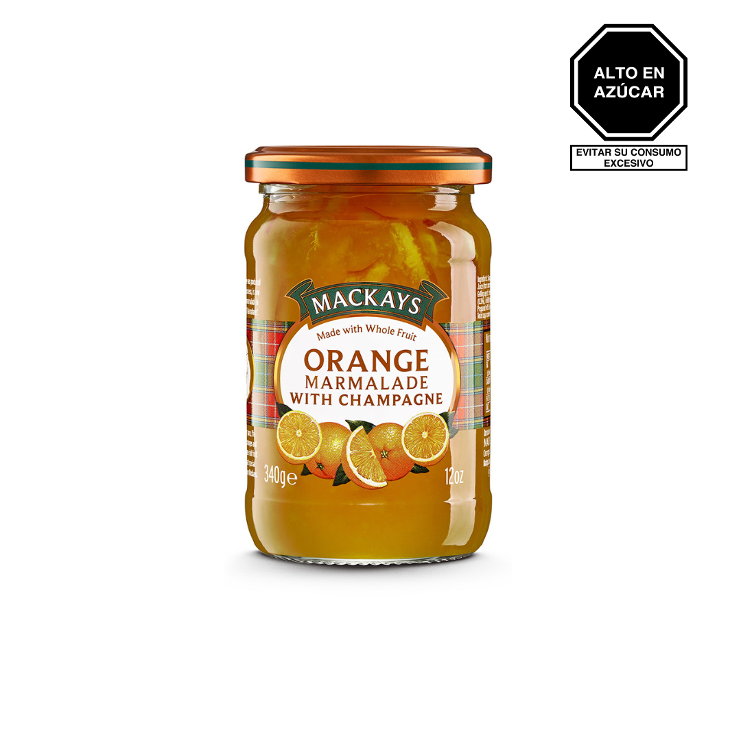 Mermelada de Naranja & Champagne 340g - Mackays