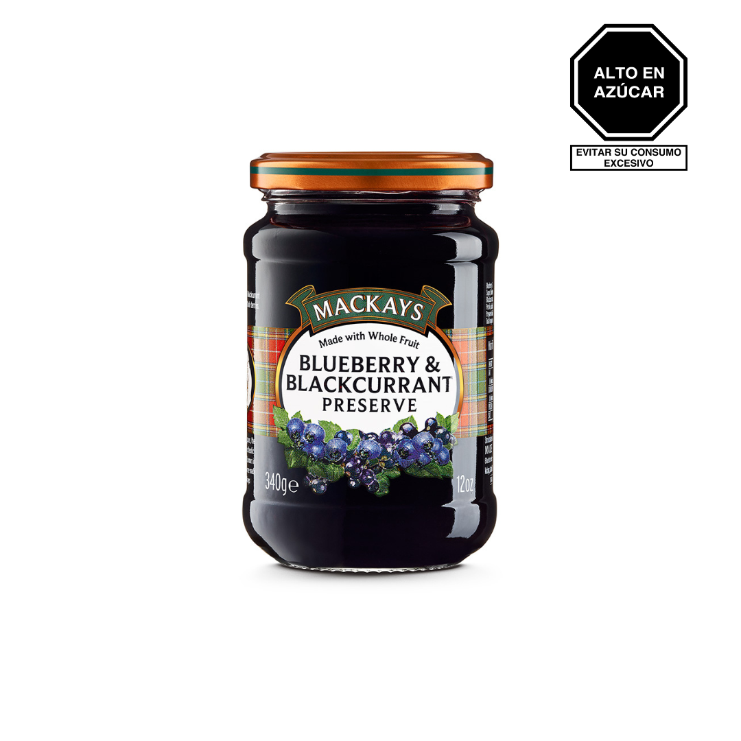 Mermelada de Arándano y Grosella Negra 340g - Mackays