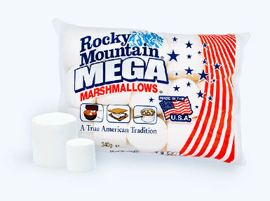 Marshmallows Mega White 340 gr Rocky Mountain