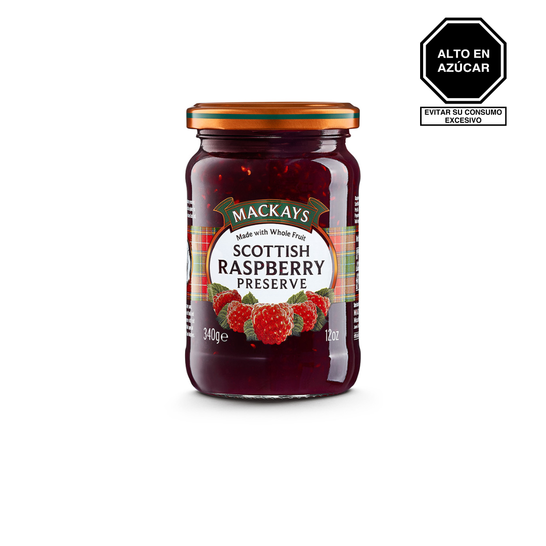 Mermelada de Frambuesa 340g - Mackays