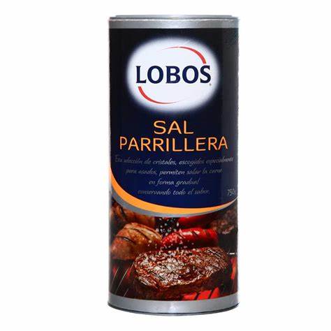 Sal Gruesa Parrillera 750 gr Lobos