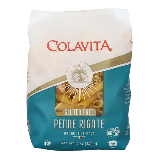Fideo Penne Rigate Sin Gluten 340g Colavita