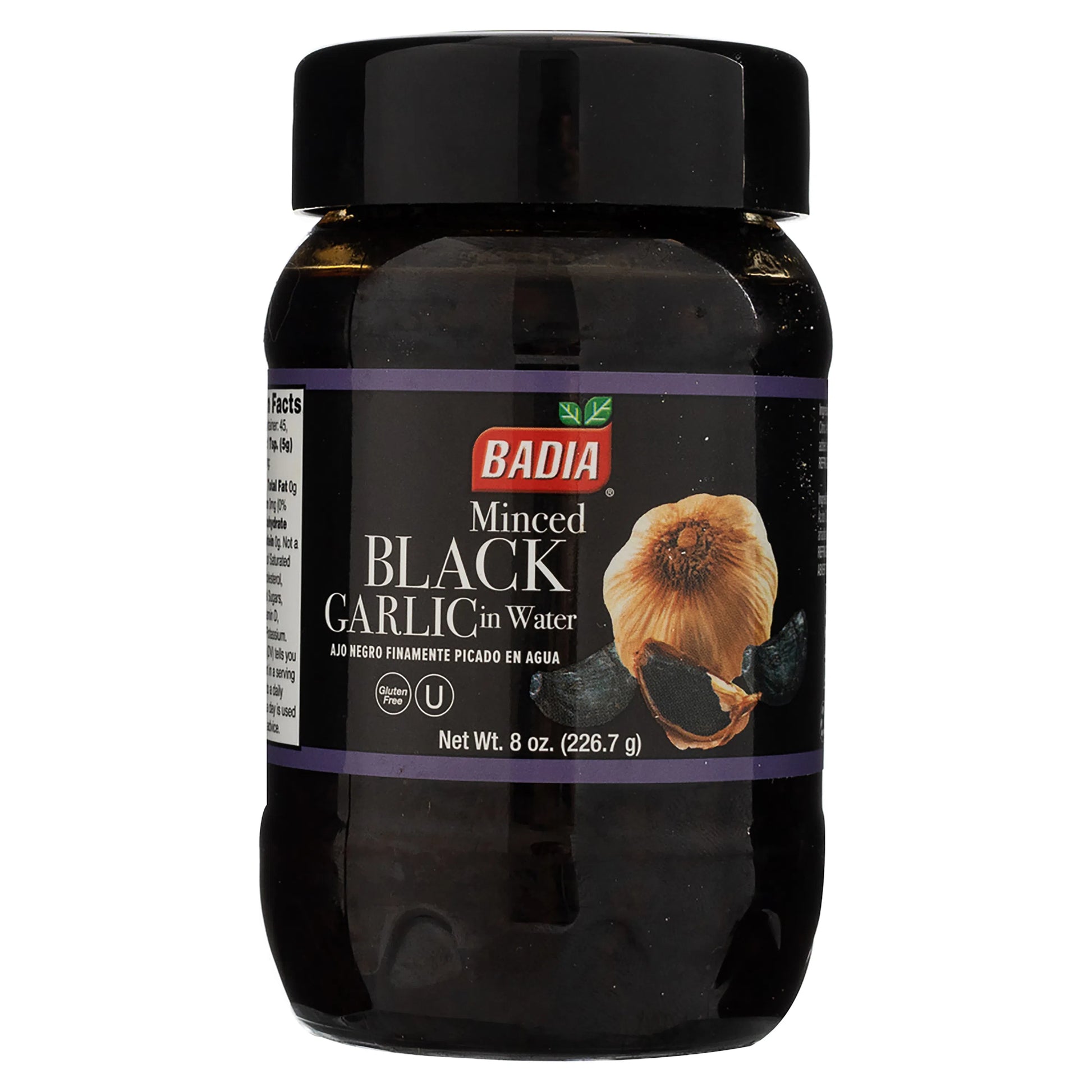 Ajo Negro Picado en Agua 226.7 gr Badia – PyM