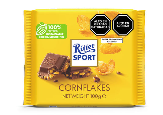 Chocolate con leche con cornflakes - Ritter Sport