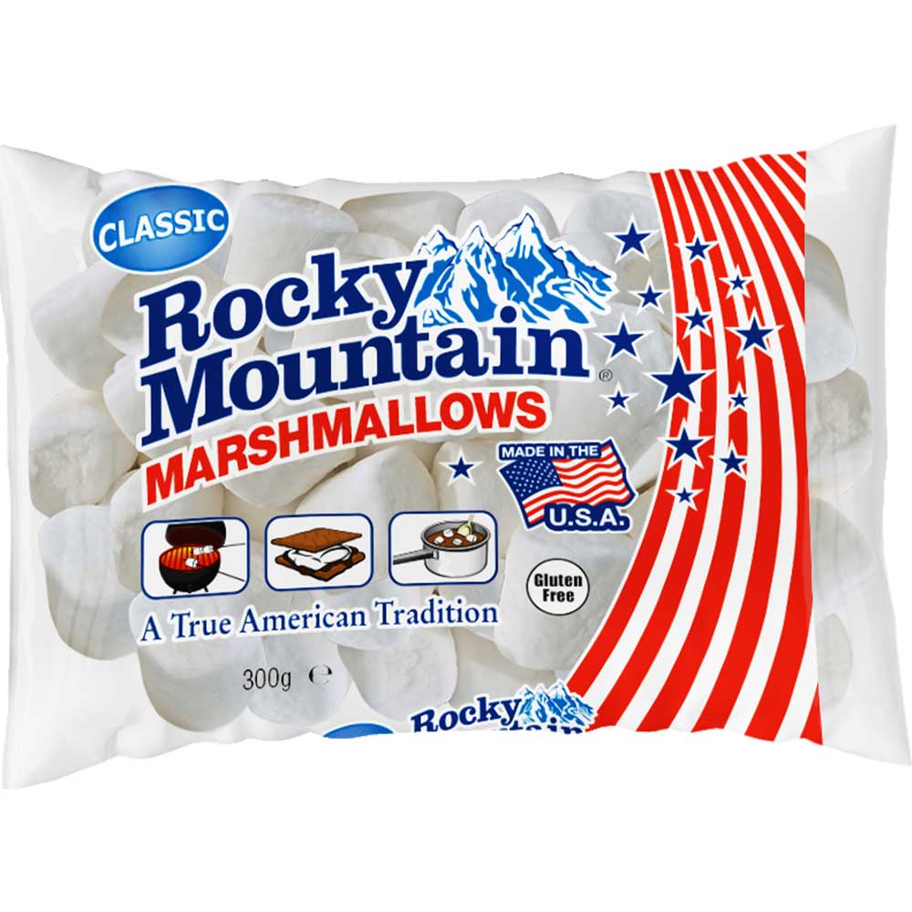Marshmallows Classic Regular White  300 gr Rocky Mountain