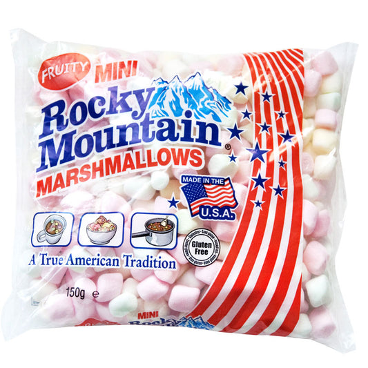 Marshmallows Mini Fruity 150 gr Rocky Mountain