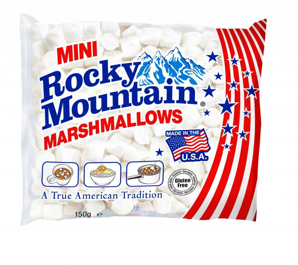 Marshmallows Mini White 150 gr Rocky Mountain
